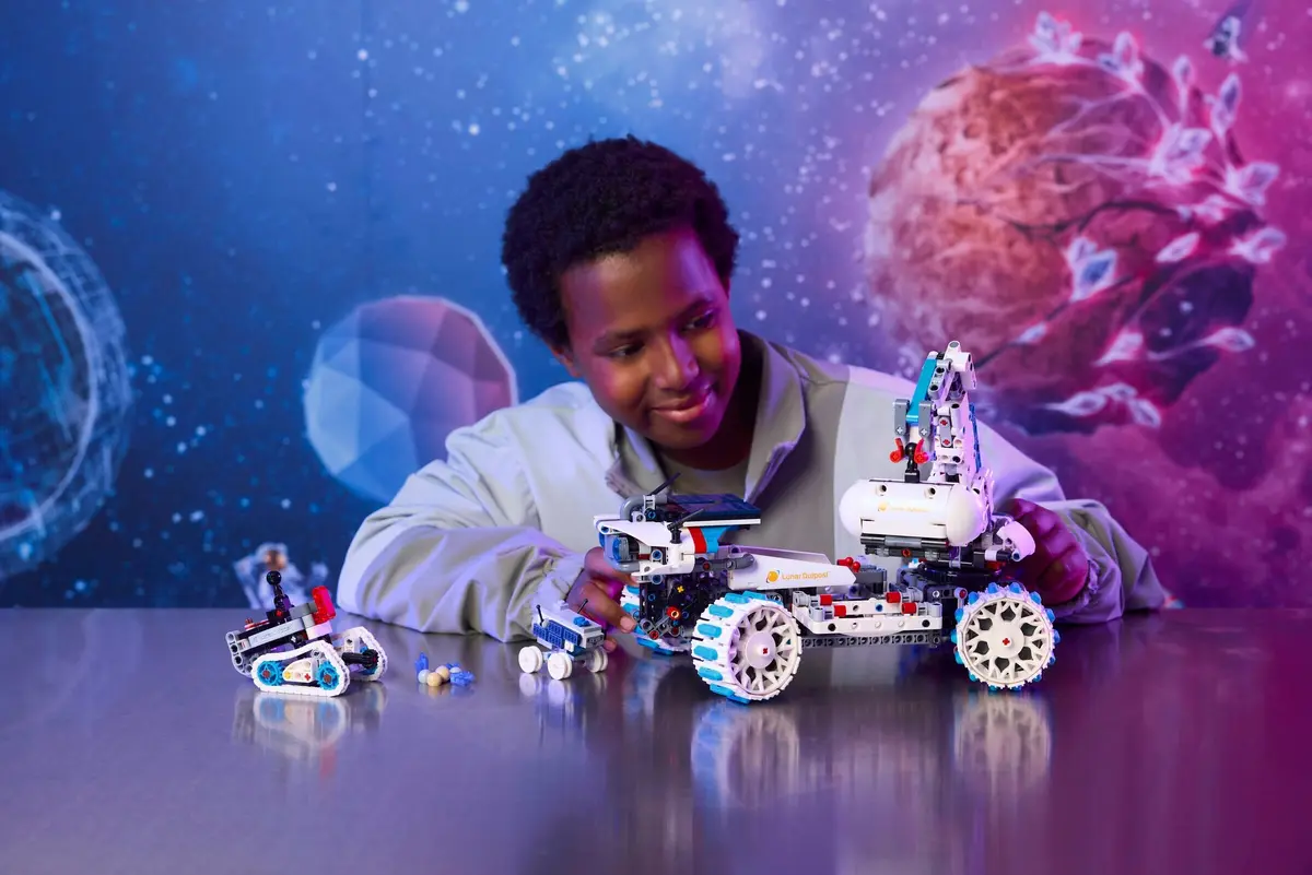 LEGO Technic 42211 Lunar Outpost Moon Rover set, image 6