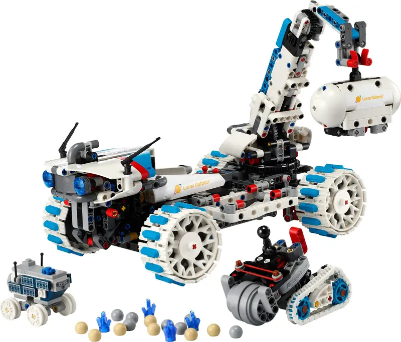 LEGO Technic 42211 Lunar Outpost Moon Rover set