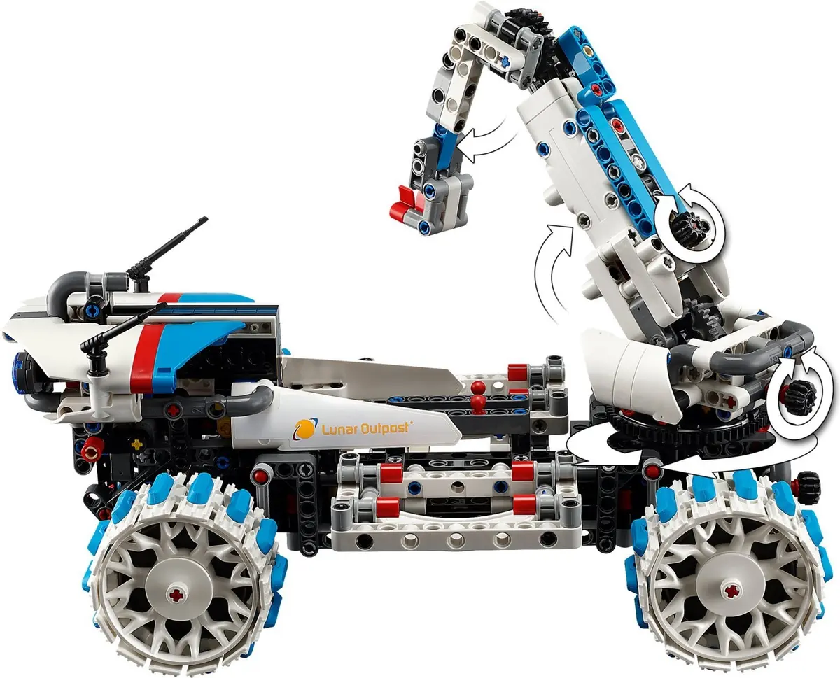 LEGO Technic 42211 Lunar Outpost Moon Rover set, image 10