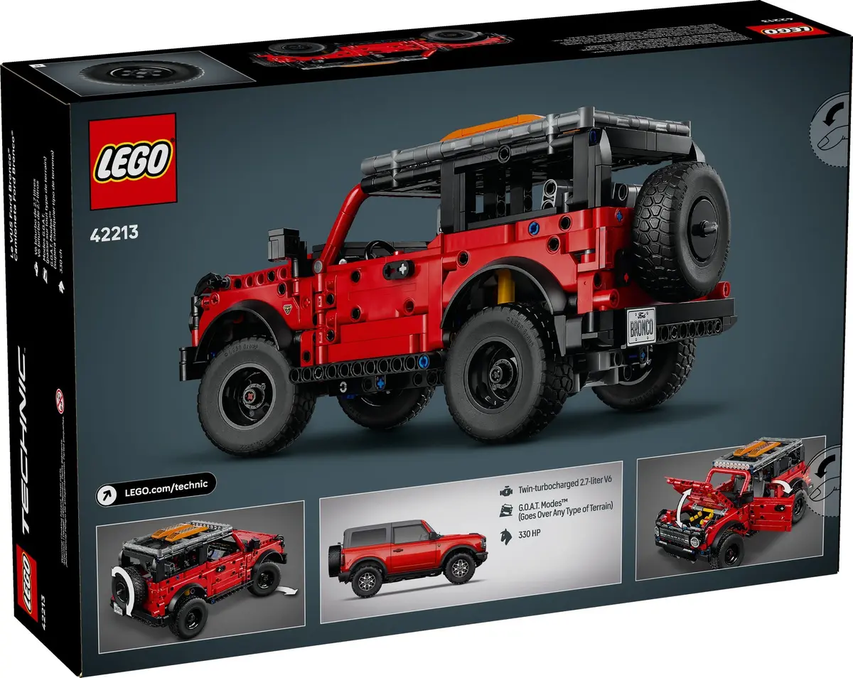 LEGO Technic 42213 Ford Bronco SUV set, image 2