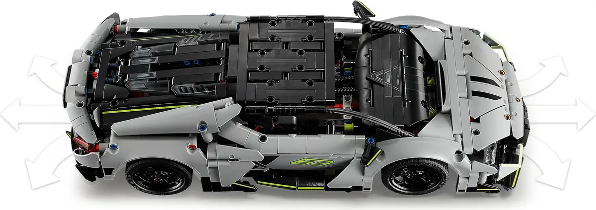 LEGO Technic 42214 Lamborghini Revuelto set, image 8