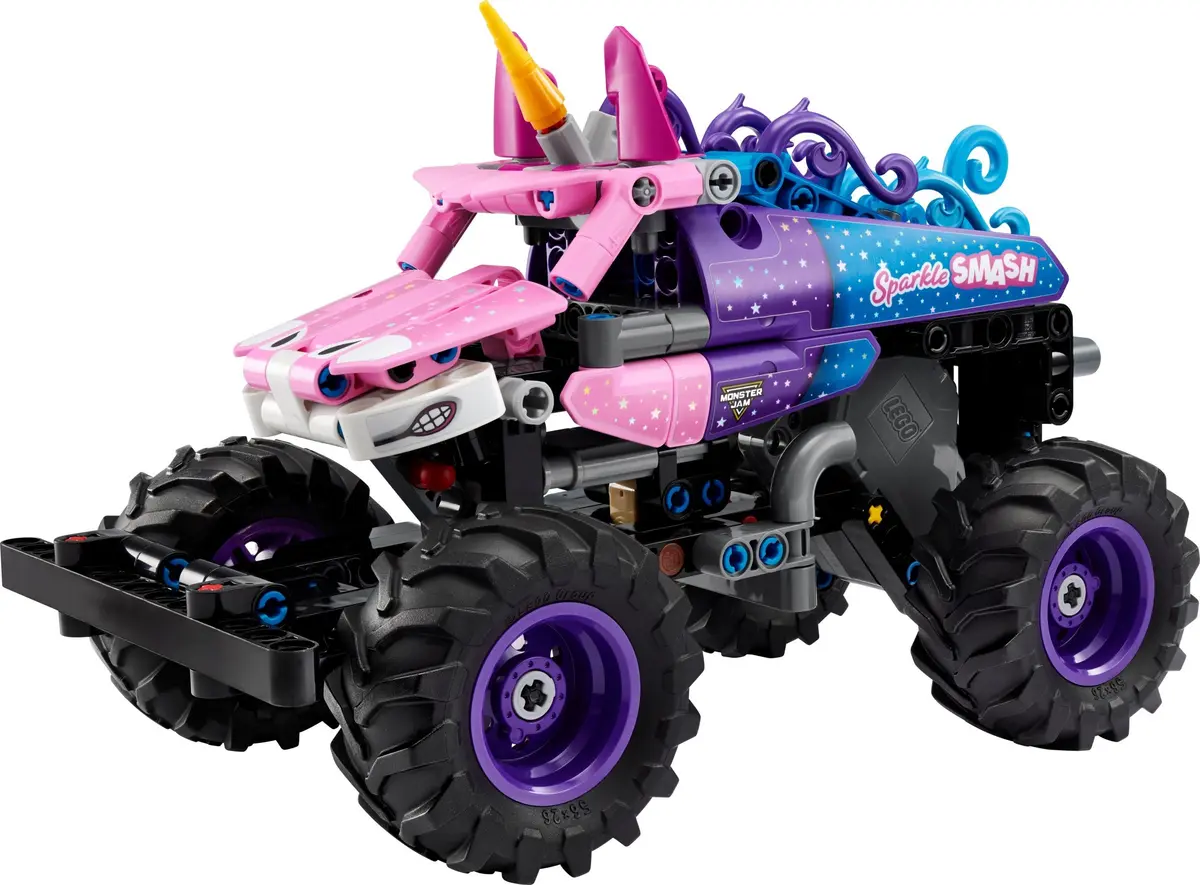 LEGO Technic 42220 Monster Jam Sparkle Smash set