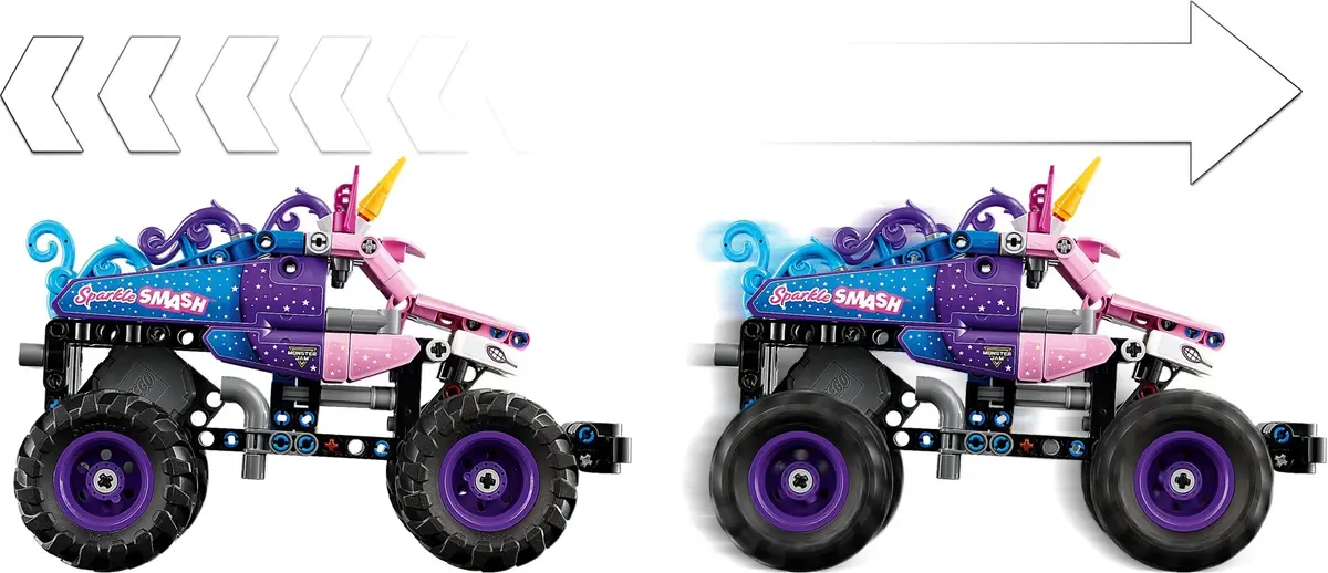 LEGO Technic 42220 Monster Jam Sparkle Smash set, image 10
