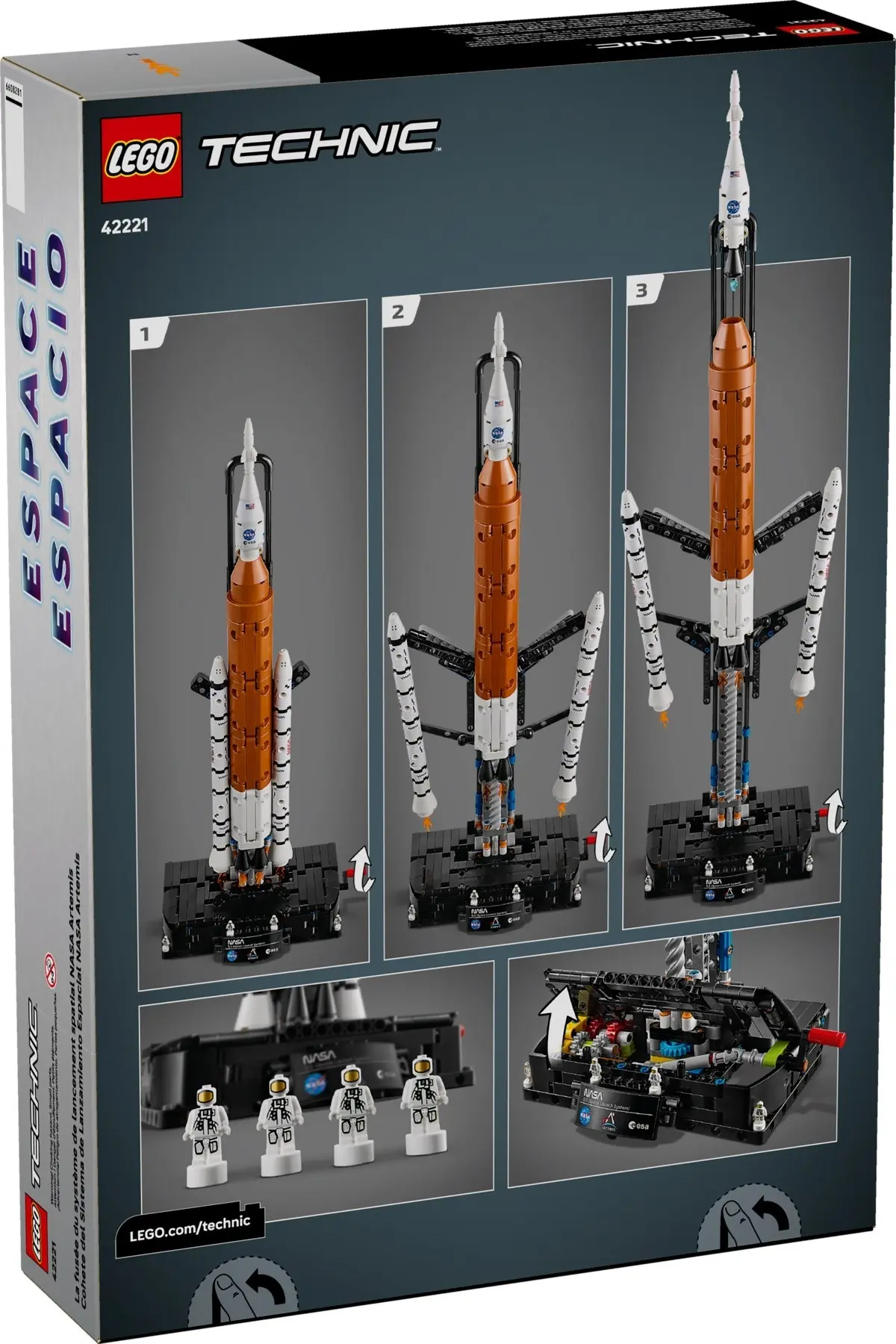LEGO Technic 42221 NASA Artemis Space Launch System Rocket set, image 2