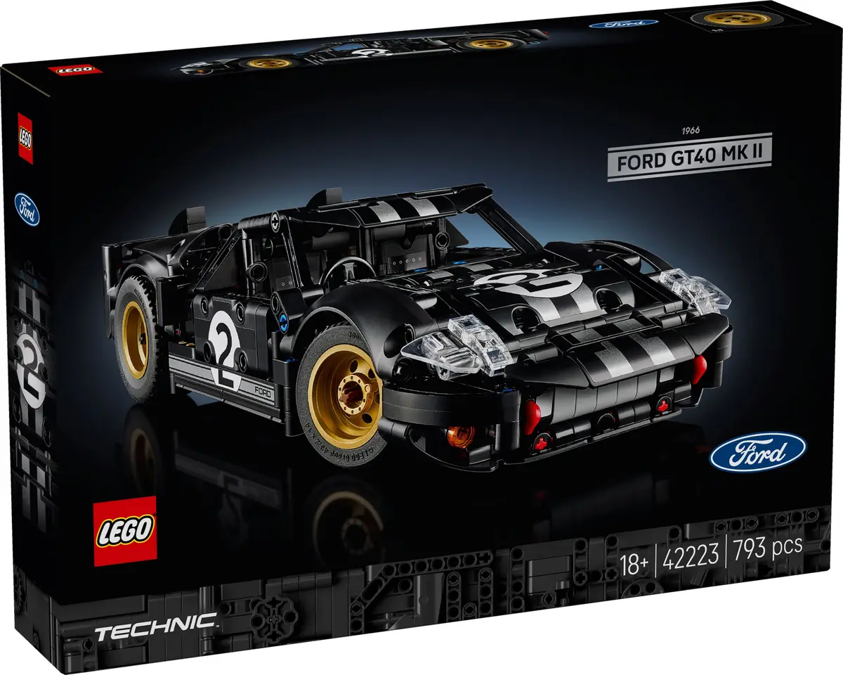 LEGO Technic 42223 1966 Ford GT40 MKII set, image 2