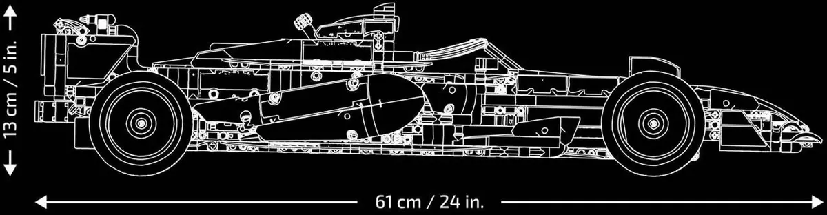 LEGO Technic 42228 McLaren F1 Team MCL39 set, image 22