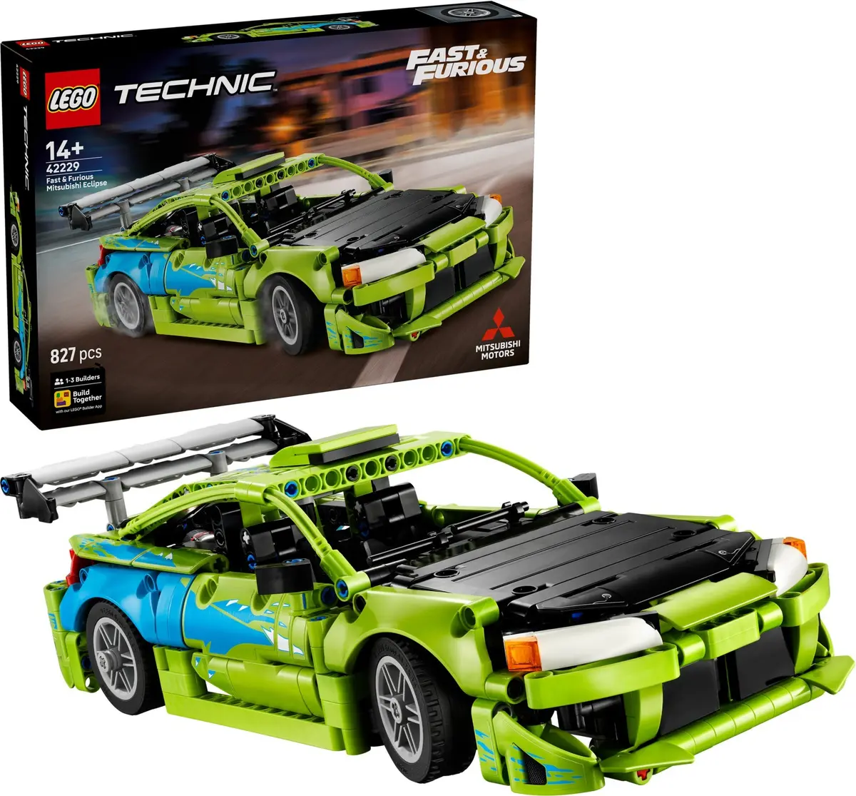 LEGO Technic 42229 Mitsubishi Eclipse set, image 5