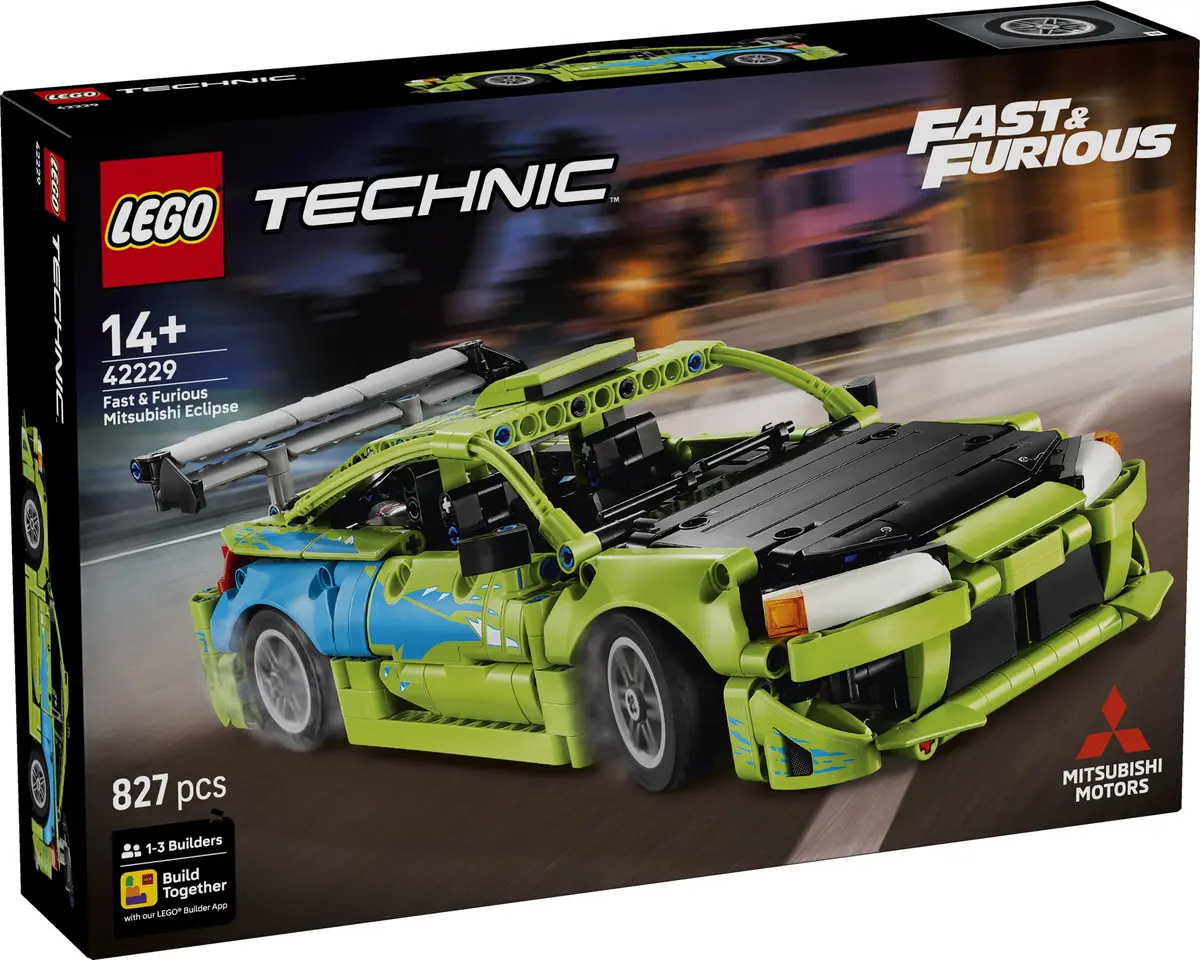 LEGO Technic 42229 Mitsubishi Eclipse set, image 2