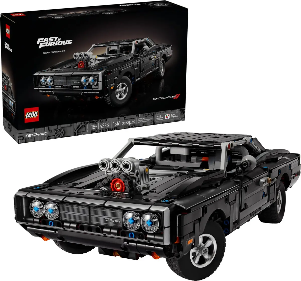 LEGO Technic 42231 Dodge Charger R/T set, image 5