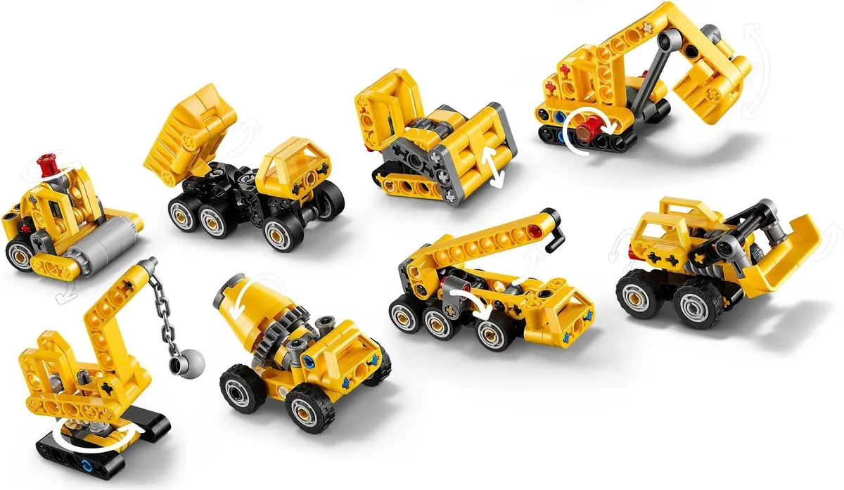 LEGO Technic 42233 Mighty Machines - Series 1 - Complete set, image 2