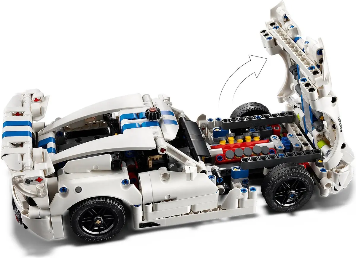 LEGO Technic 42234 Dodge Viper GTS-R set, image 9