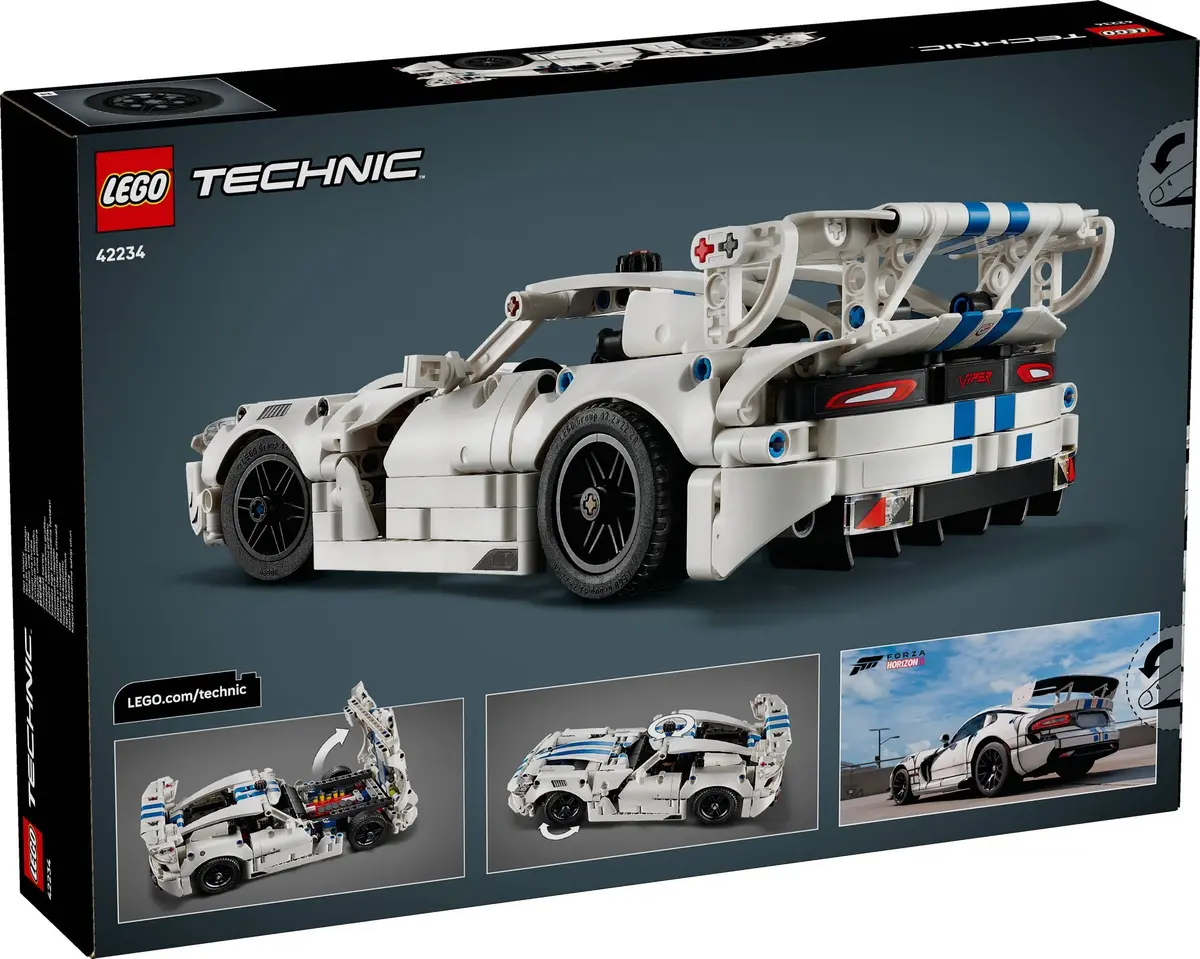 LEGO Technic 42234 Dodge Viper GTS-R set, image 2