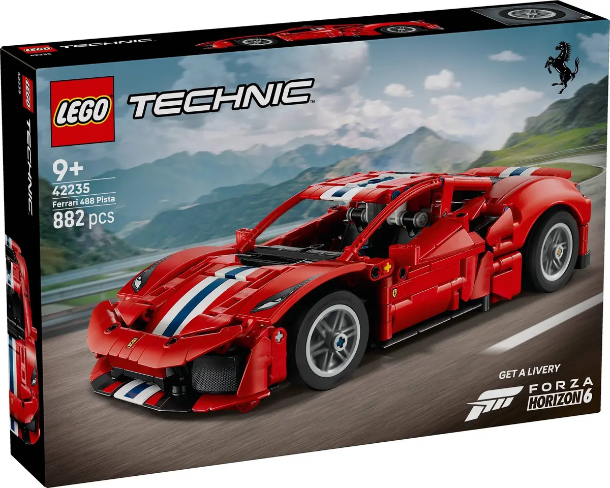 LEGO Technic 42235 Ferrari 488 Pista set, image 2
