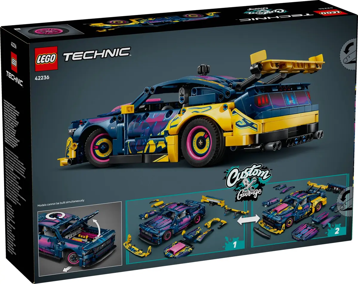 LEGO Technic 42236 Custom Garage Ford GT Mustang set, image 2