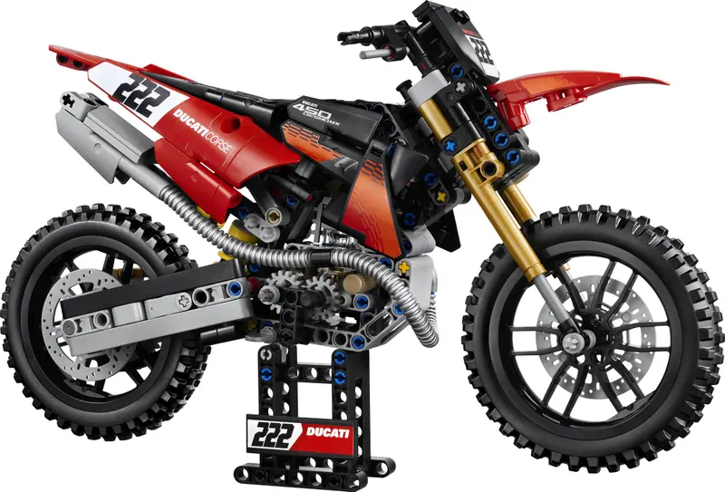 LEGO Technic 42238 Ducati Desmo450 MX Factory Motorcycle set