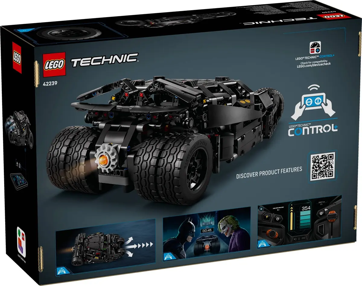 LEGO Technic 42239 Batmobile Tumbler set, image 2