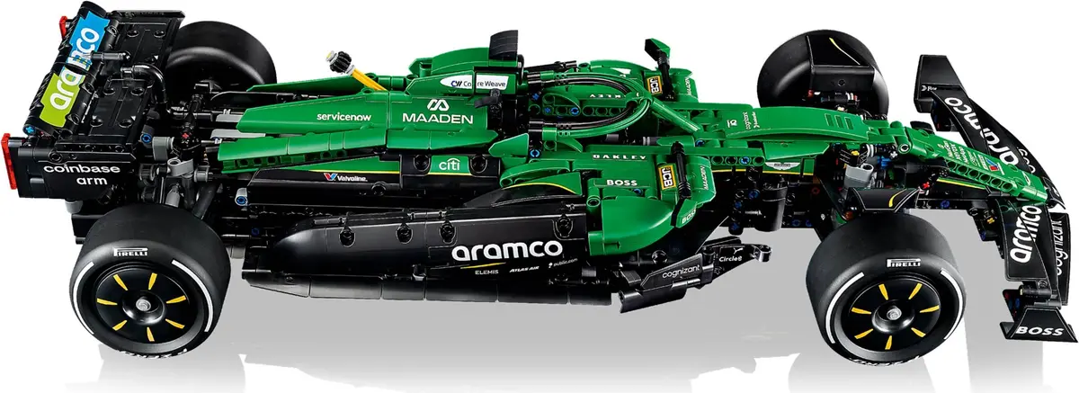 LEGO Technic 42240 Aston Martin Aramco AMR25 F1 Car set, image 22
