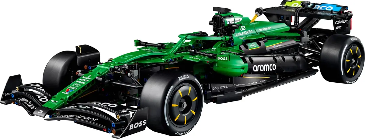 LEGO Technic 42240 Aston Martin Aramco AMR25 F1 Car set