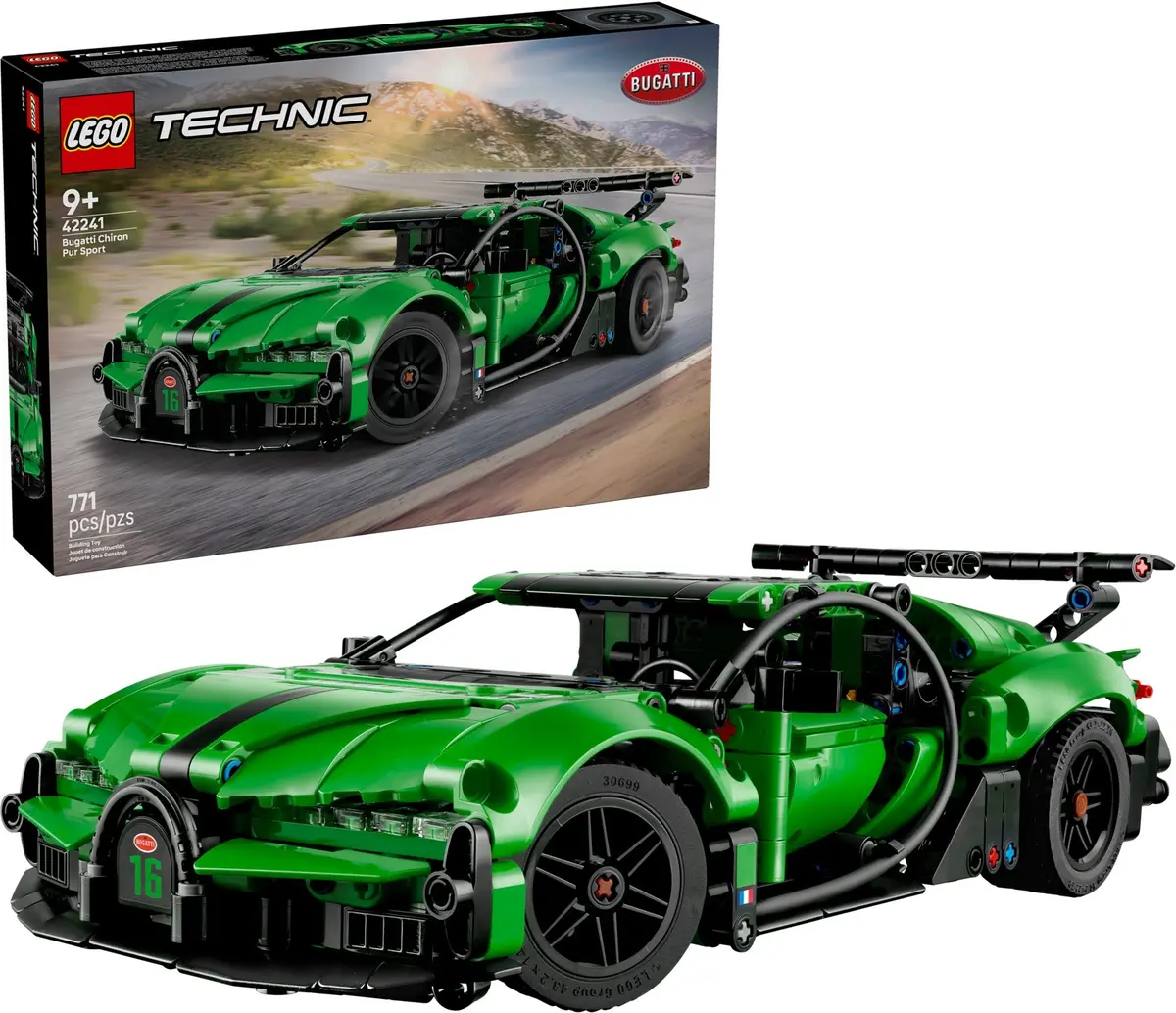 LEGO Technic 42241 Bugatti Chiron Pur Sport set, image 5
