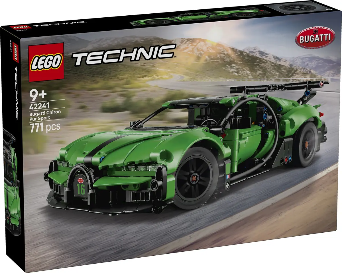 LEGO Technic 42241 Bugatti Chiron Pur Sport set, image 2