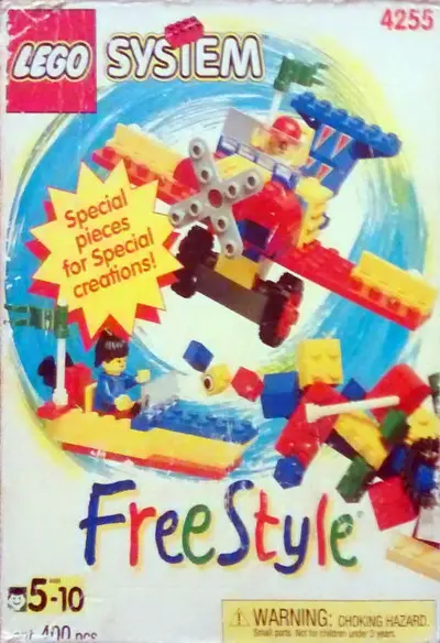LEGO Freestyle 4255 Backpack Set Blue set