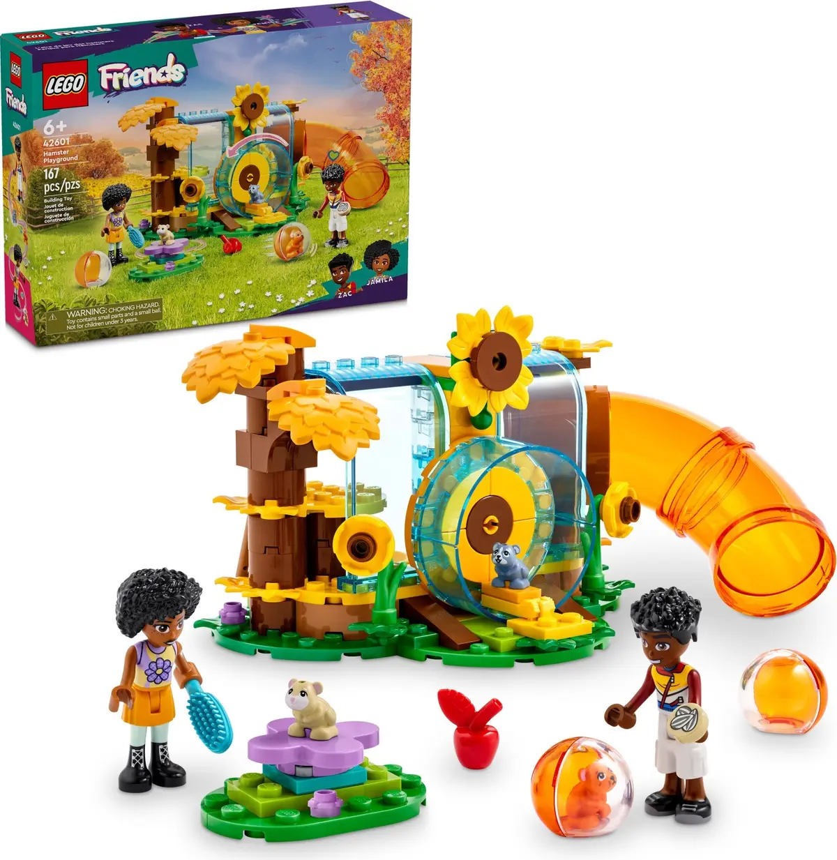 LEGO Friends 42601 Hamster Playground set, image 2