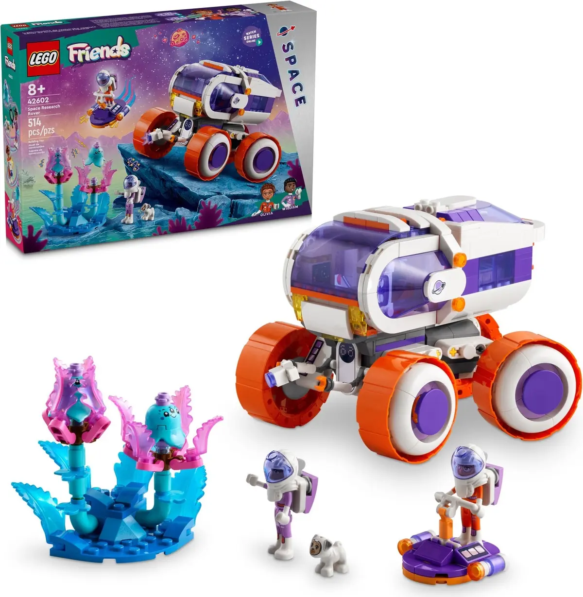 LEGO Friends 42602 Space Research Rover set, image 9