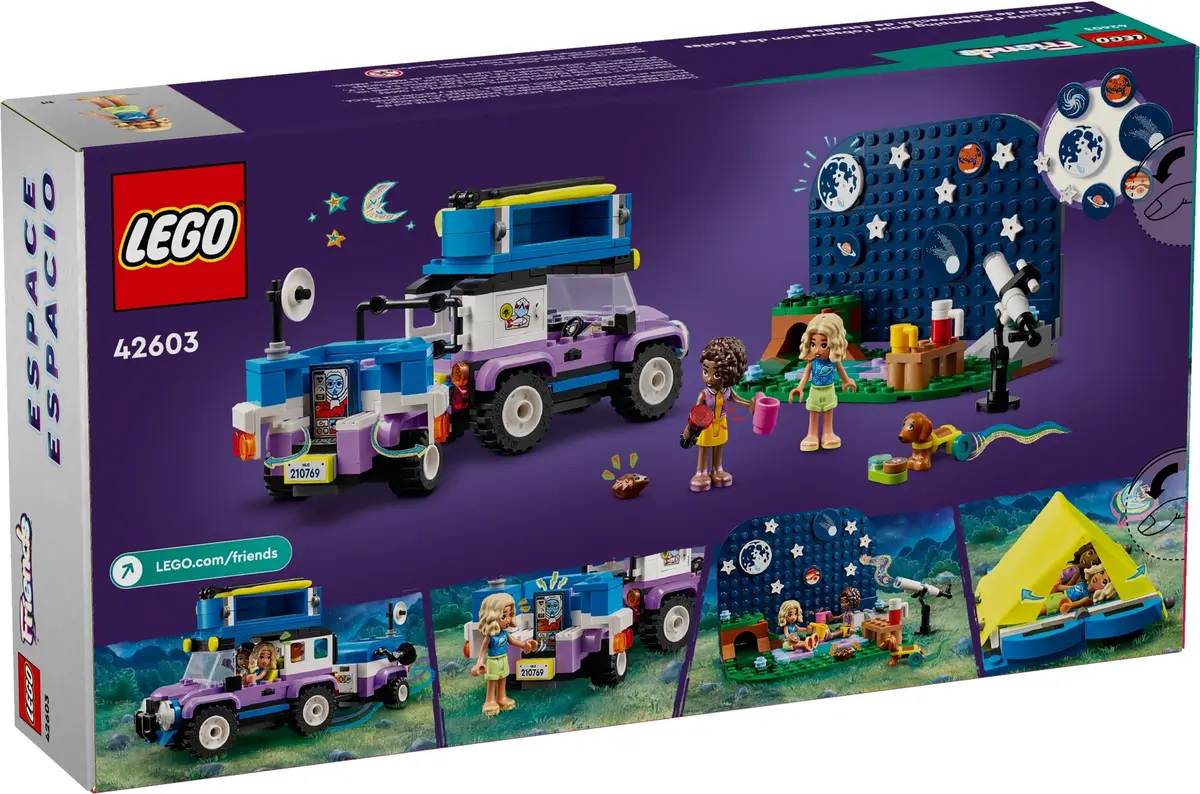 LEGO Friends 42603 Stargazing Camping Vehicle set, image 3