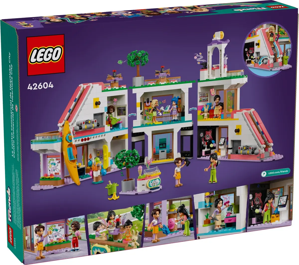 LEGO Friends 42604 Heartlake City Shopping Mall set, image 3