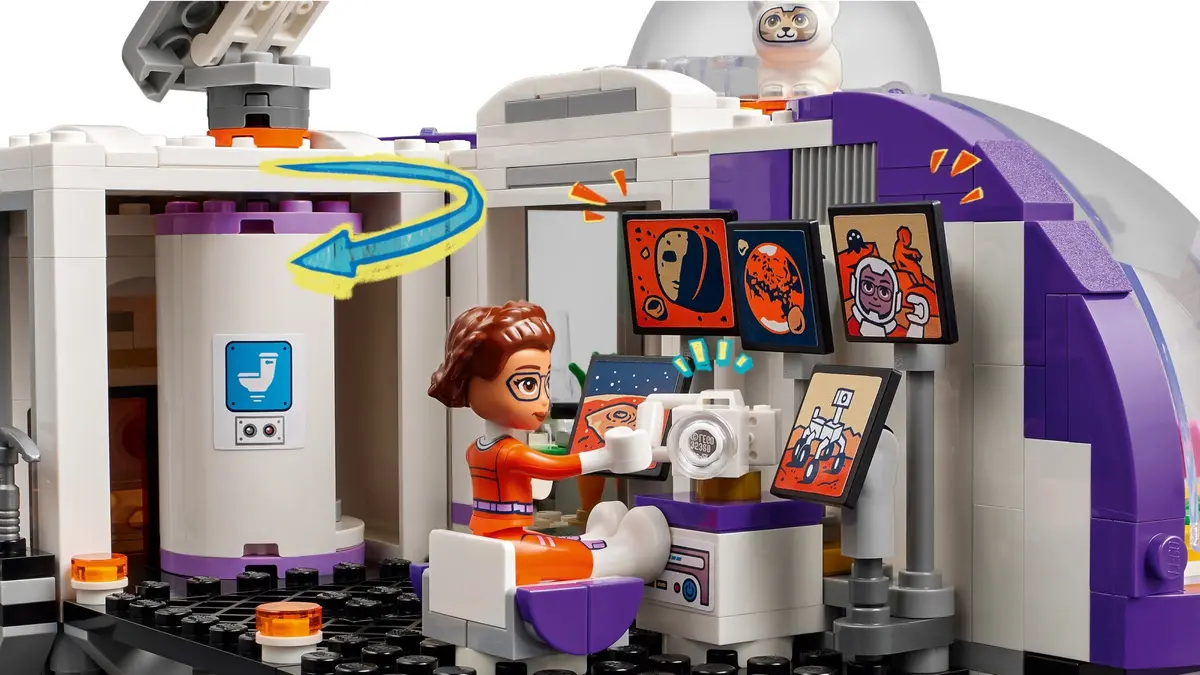 LEGO Friends 42605 Mars Space Base and Rocket set, image 3