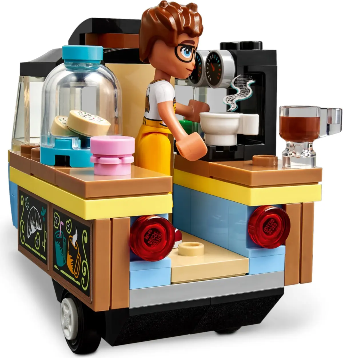 LEGO Friends 42606 Mobile Bakery Food Cart set, image 7
