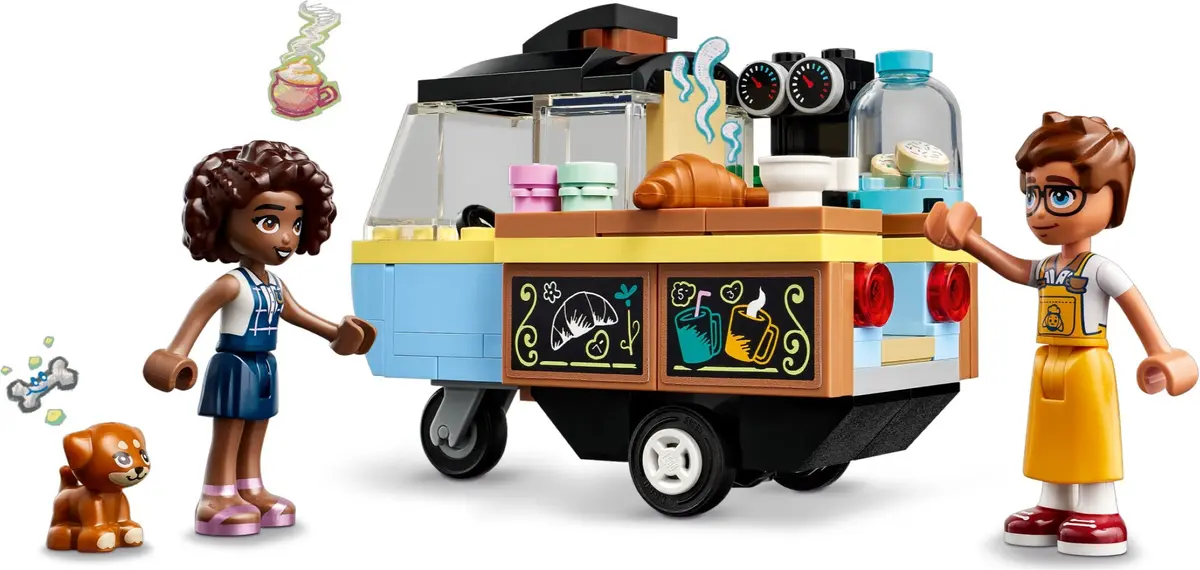 LEGO Friends 42606 Mobile Bakery Food Cart set, image 6