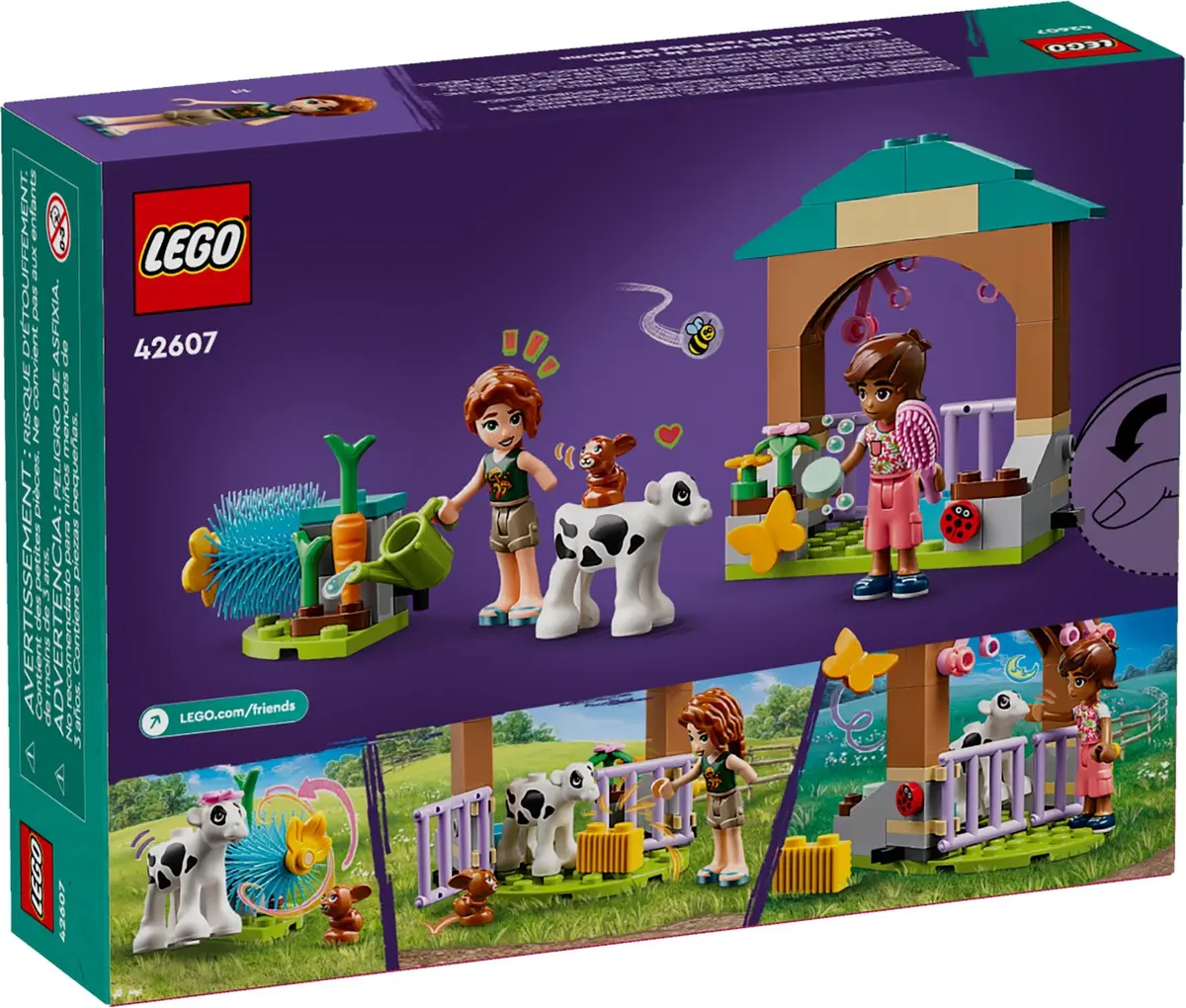 LEGO Friends 42607 Autumn's Baby Cow Shed set, image 3