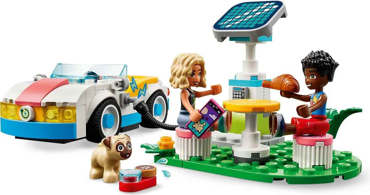 LEGO Friends 42609 Electric Car and Charger set, image 9