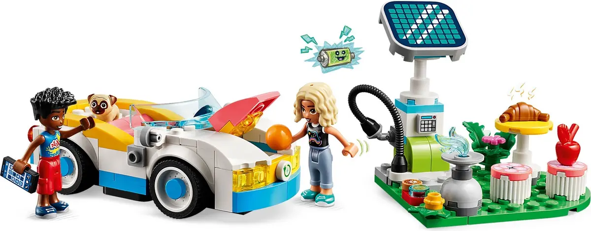 LEGO Friends 42609 Electric Car and Charger set, image 8