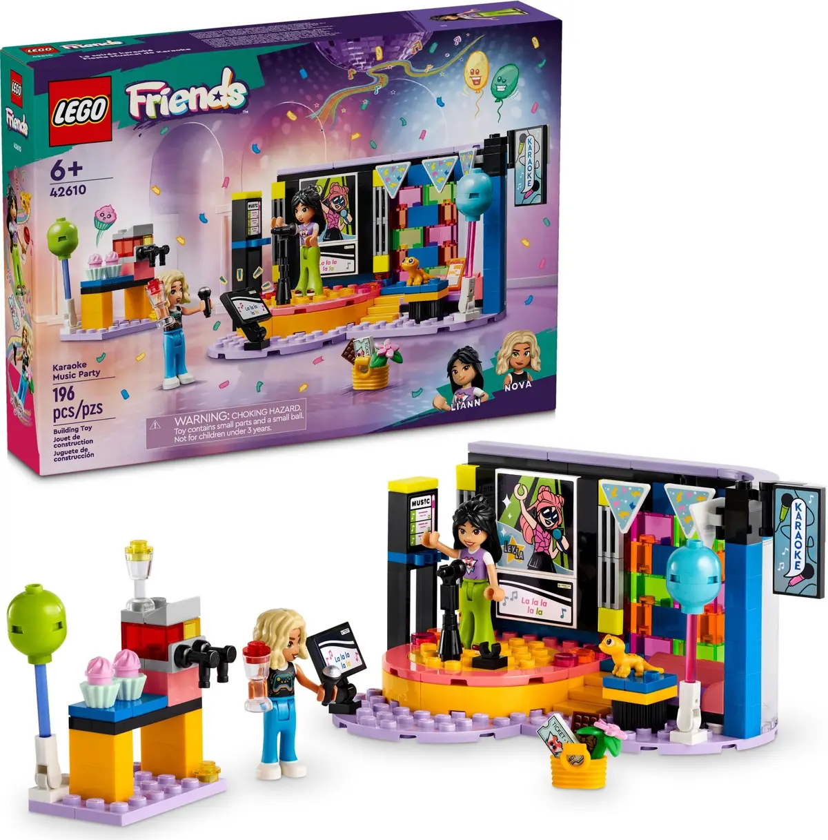LEGO Friends 42610 Karaoke Music Party set, image 2