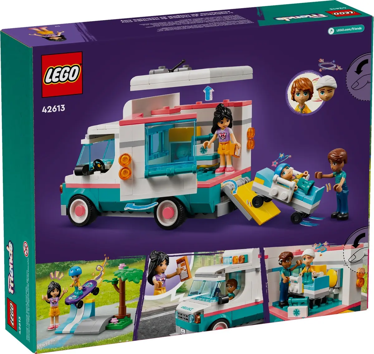 LEGO Friends 42613 Heartlake City Hospital Ambulance set, image 6