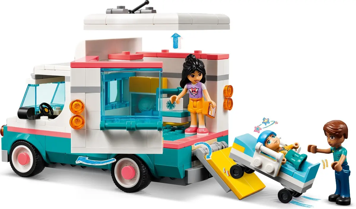 LEGO Friends 42613 Heartlake City Hospital Ambulance set, image 3