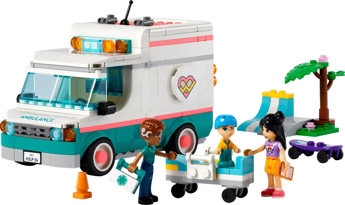 LEGO Friends 42613 Heartlake City Hospital Ambulance set
