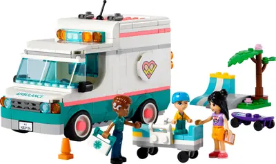 LEGO Friends 42613 Heartlake City Hospital Ambulance set