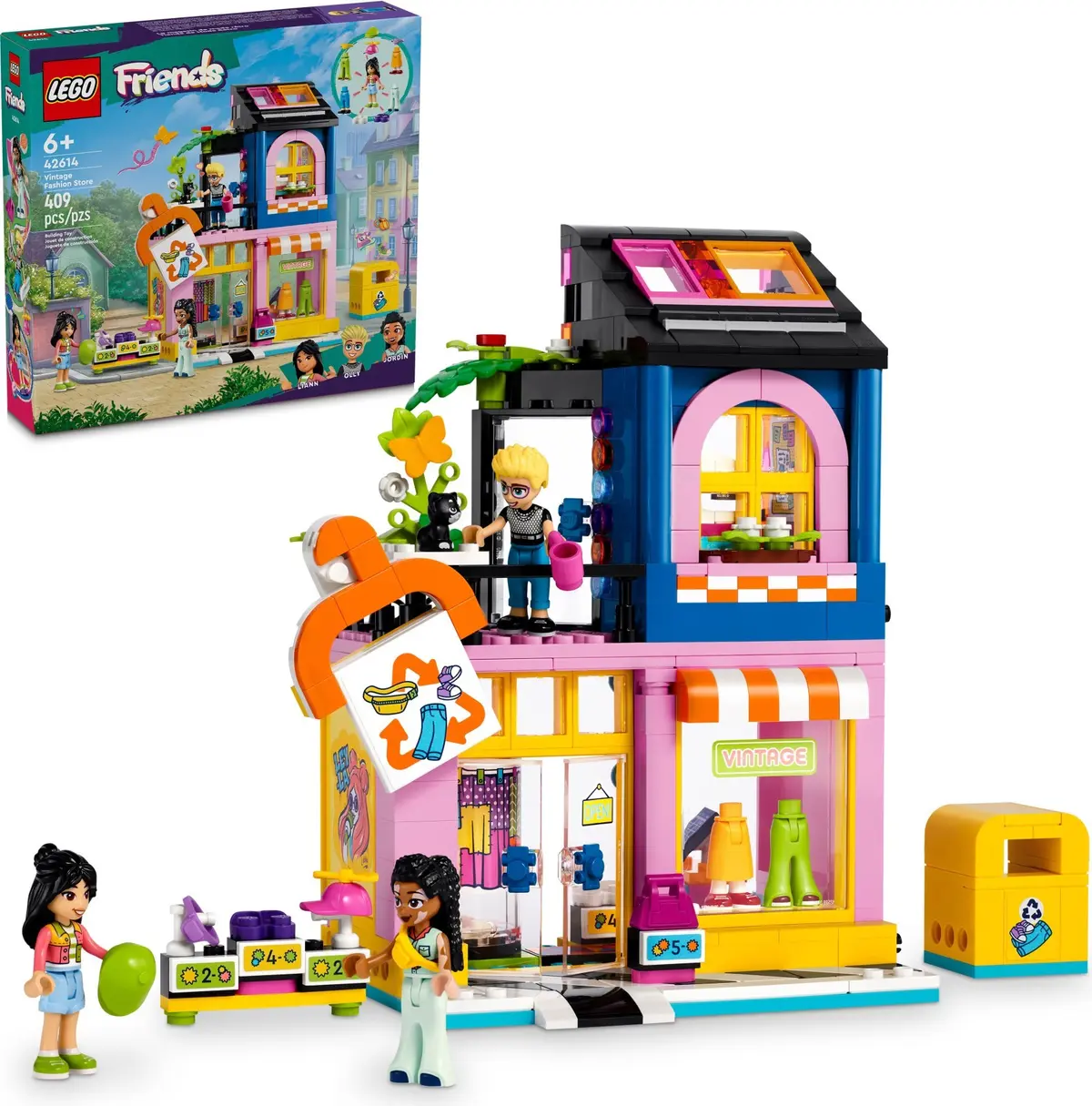 LEGO Friends 42614 Vintage Fashion Store set, image 2