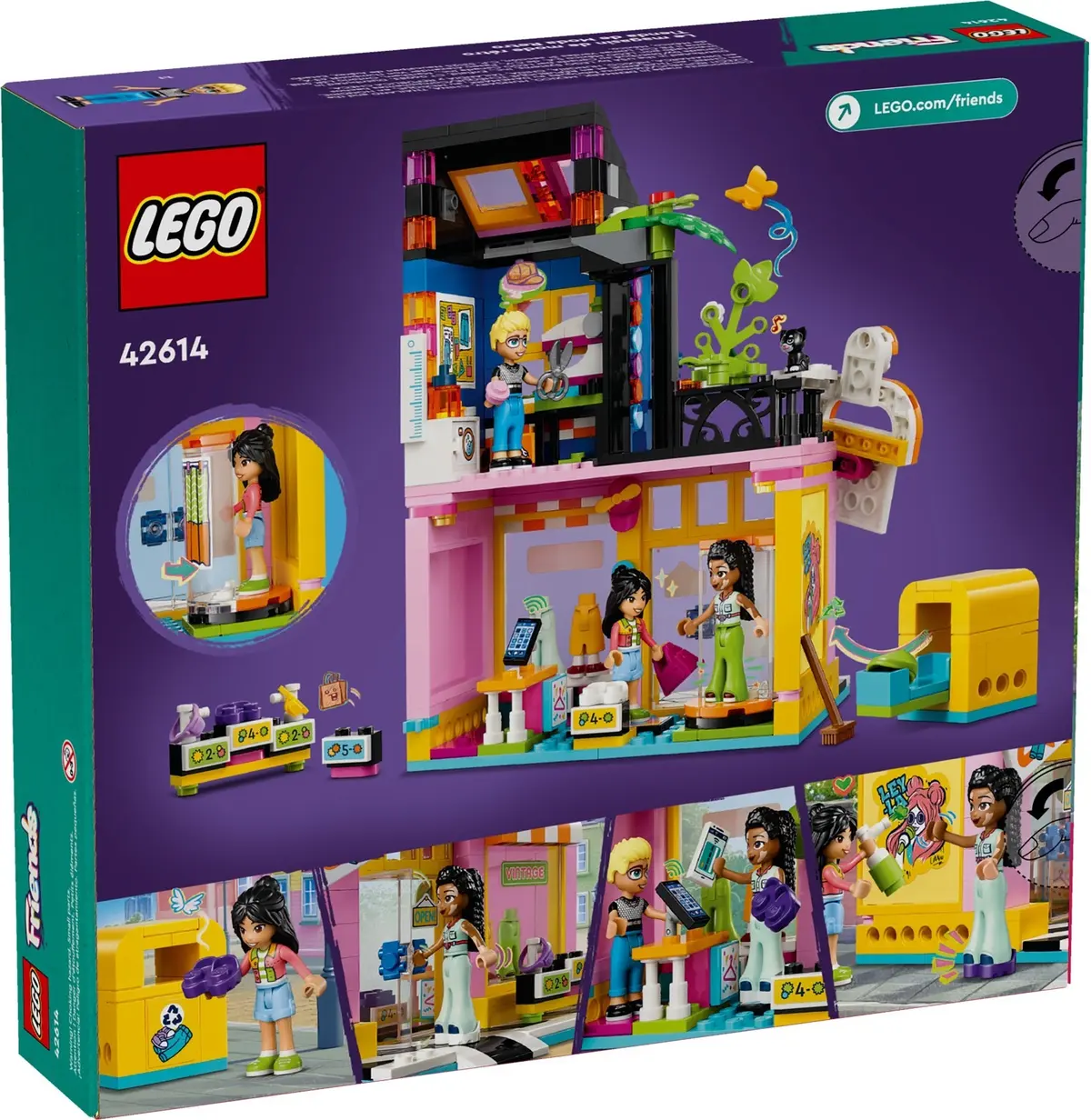 LEGO Friends 42614 Vintage Fashion Store set, image 11