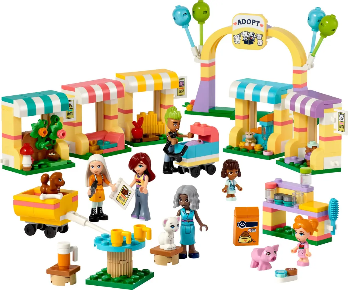 LEGO Friends 42615 Pet Adoption Day set