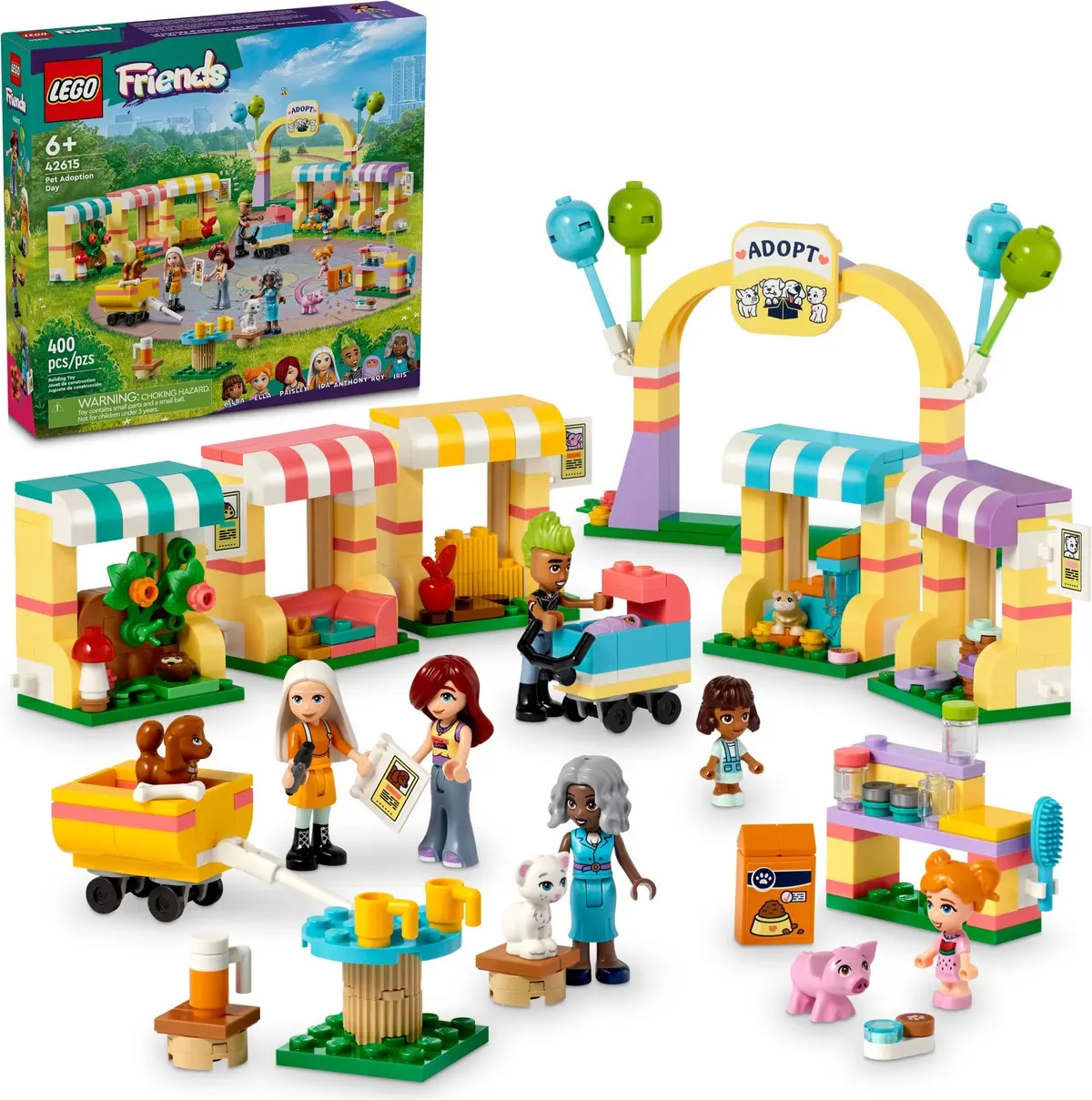 LEGO Friends 42615 Pet Adoption Day set, image 2