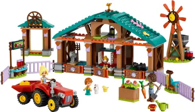 LEGO Friends 42617 Farm Animal Sanctuary set