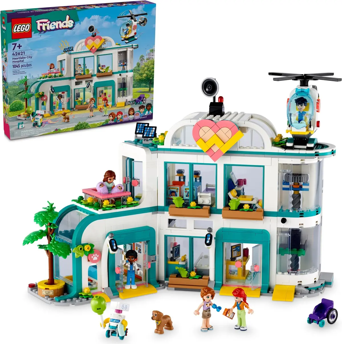 LEGO Friends 42621 Heartlake City Hospital set, image 2