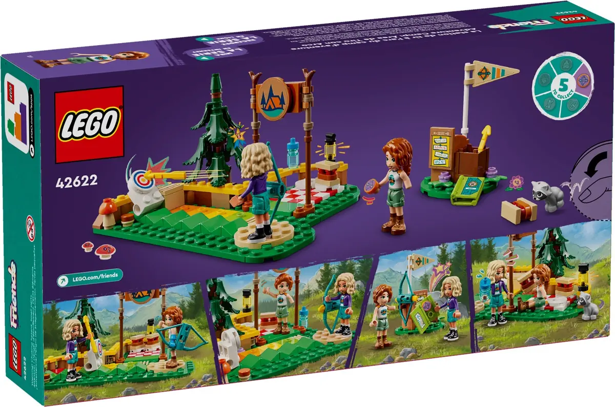 LEGO Friends 42622 Adventure Camp Archery Range set, image 6