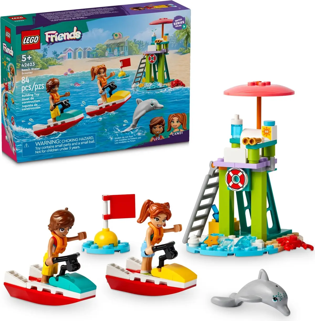 LEGO Friends 42623 Beach Water Scooter set, image 3