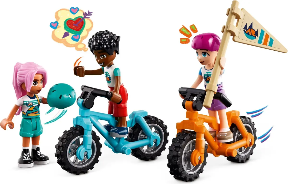 LEGO Friends 42624 Adventure Camp Cosy Cabins set, image 5