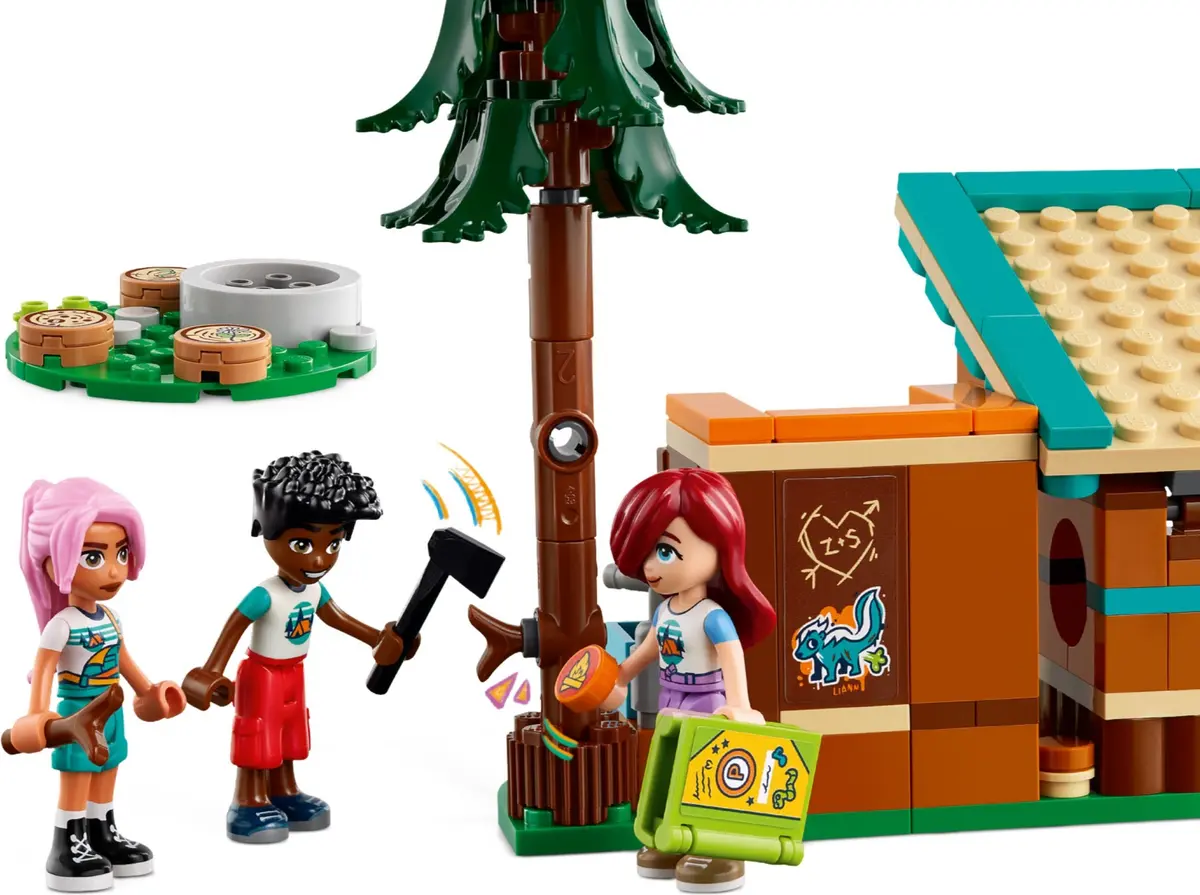 LEGO Friends 42624 Adventure Camp Cosy Cabins set, image 3